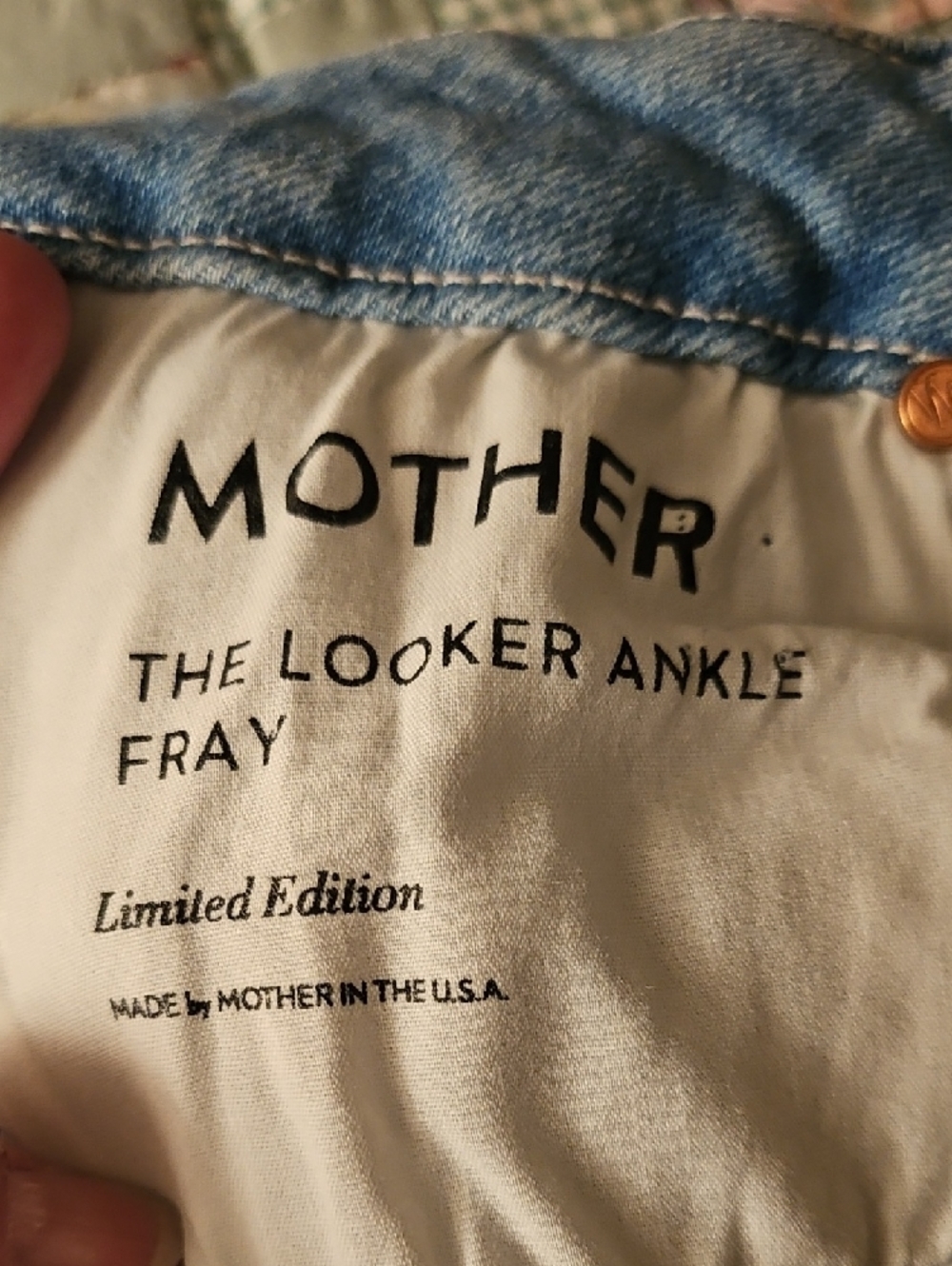 MOTHER The Looker Anker Fray (Limited Edition Wash)  Size 25 - Picture 8 of 12